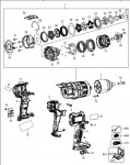 DeWalt DCD790 Cordless Drill TYPE 3 Spare Parts